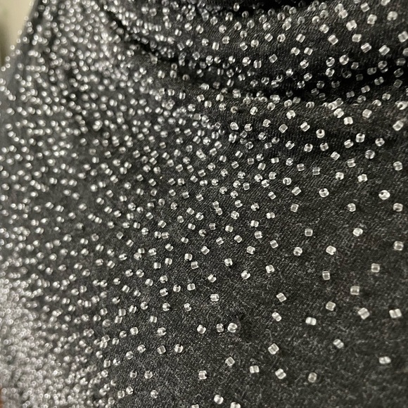 EILEEN Fischer beaded soft cotton cap sleeves size XS - Picture 4 of 7